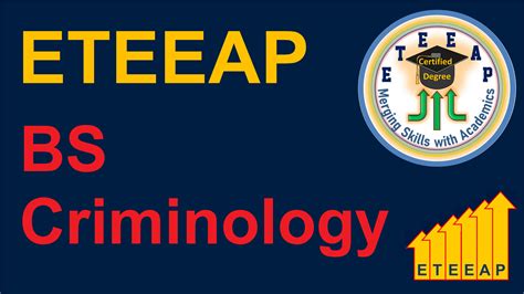 Bachelor of Science in Criminology (ETEEAP) .